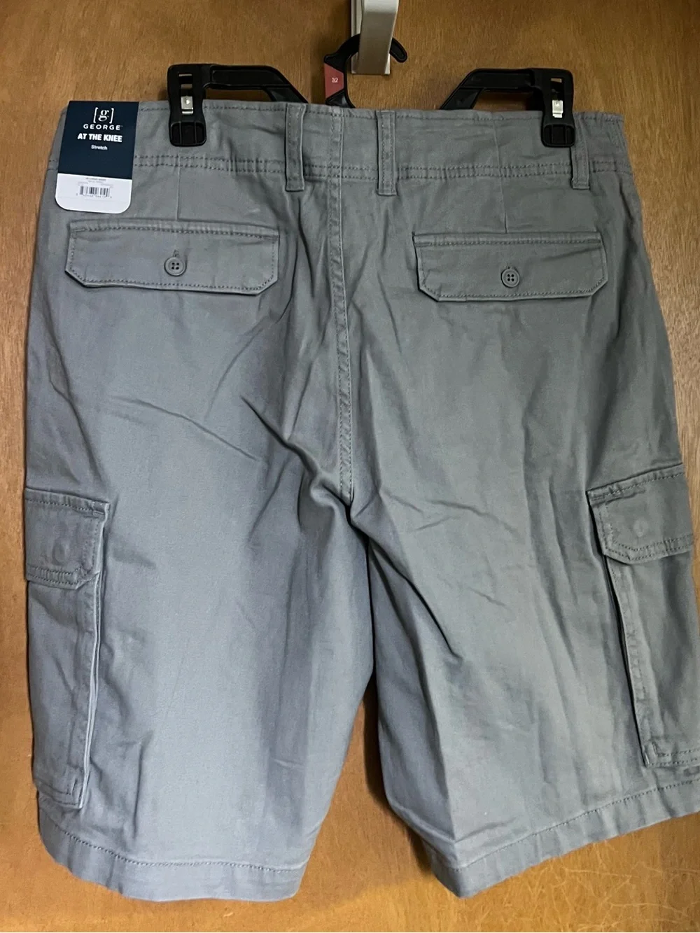 George Men's Gray Cargo Shorts - 10